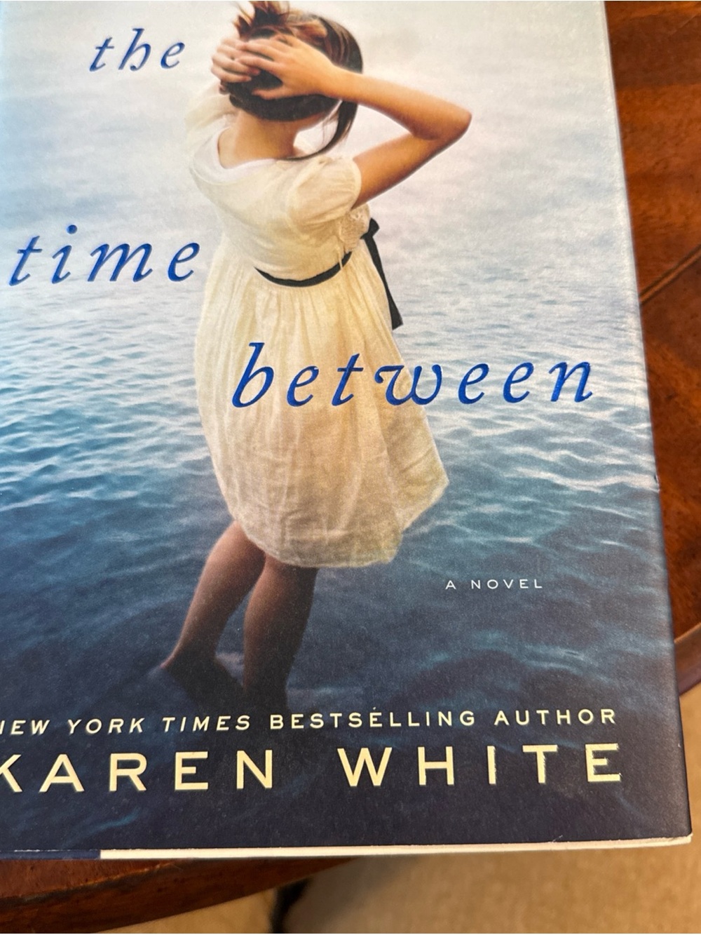 "The Time Between" hardback Novel - White Cover. Karen White